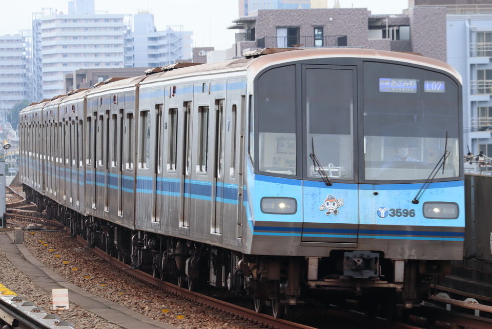 横市交3000S形3591F<br class="br-sp" />(3591編成)の写真