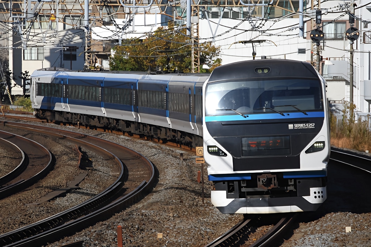 JR東日本 大宮総合車両センター東大宮センター E257系 オオNA-13編成