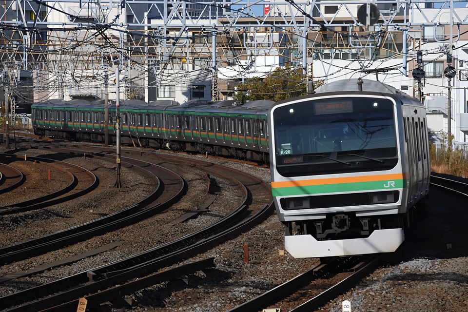 JR東E231系コツK-26編成<br class="br-sp" />(コツK26編成)(コツK-26)(コツK26)の写真