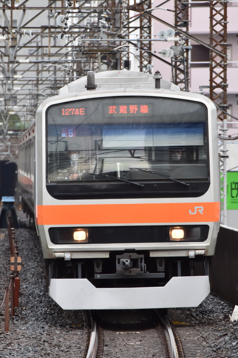 JR東日本 京葉車両センター E231系 ケヨMU8編成