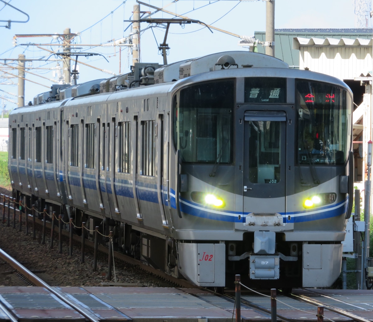 JR西日本 金沢総合車両所運用検修センター 521系 サワJ02編成