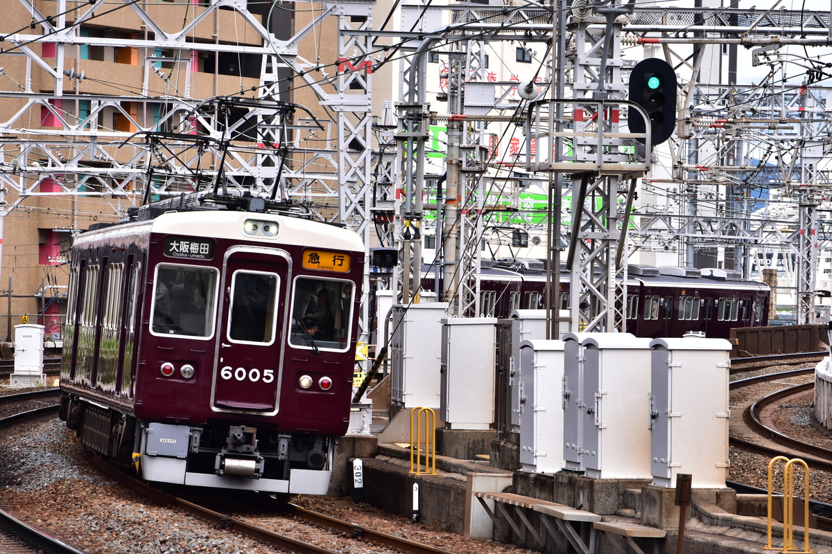 阪急電鉄 平井車庫 6000系 6005F