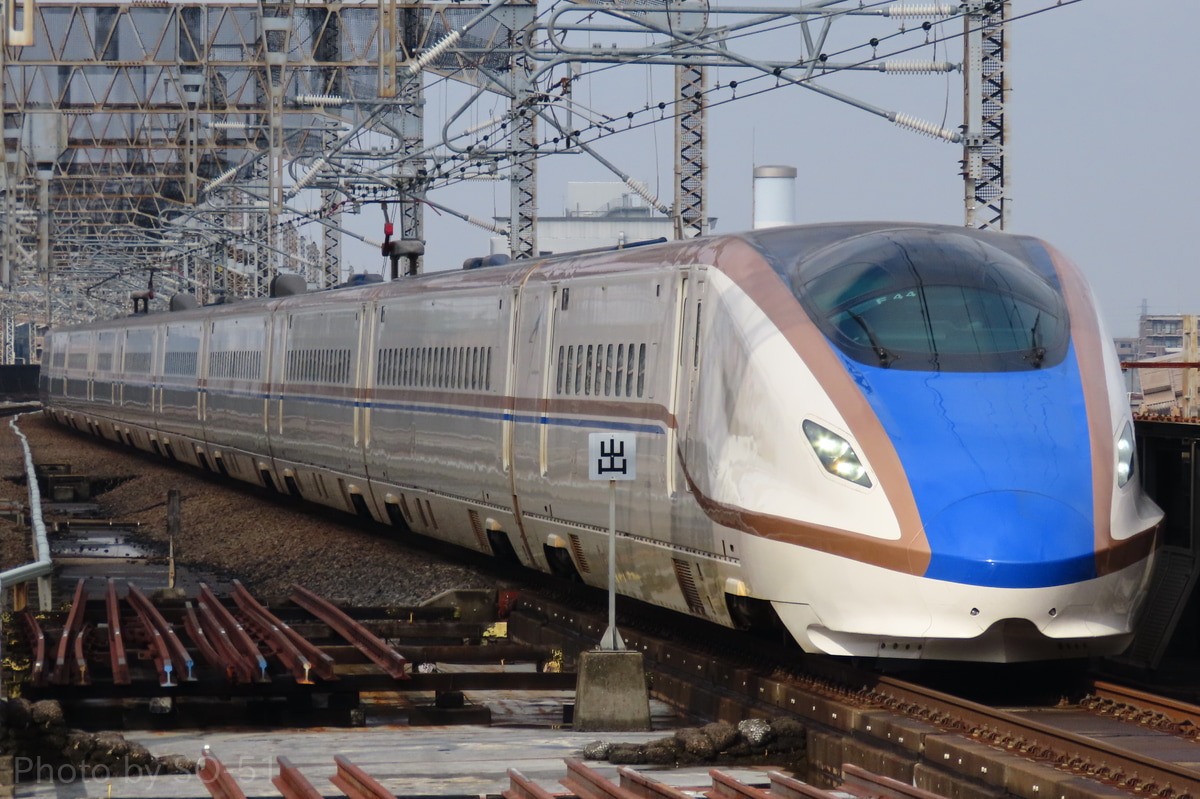 JR東日本 新潟新幹線車両センター E7系 F44編成