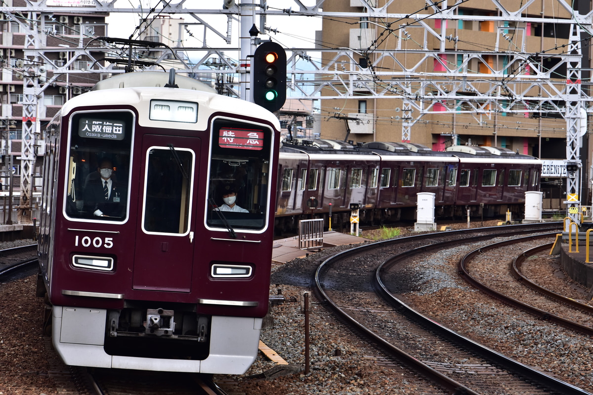 阪急電鉄 西宮車庫 1000系 1005F
