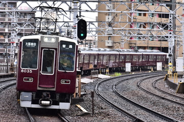 阪急電鉄 西宮車庫 8000系 8035F