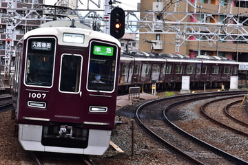 阪急電鉄 西宮車庫 1000系 1007F