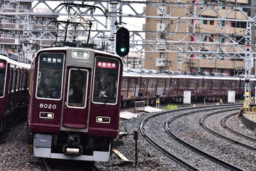阪急電鉄 西宮車庫 8000系 8020F