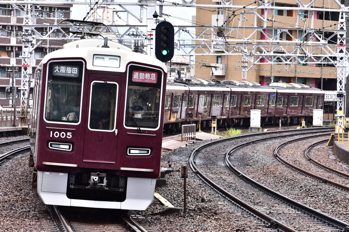 阪急電鉄 西宮車庫 1000系 1005F