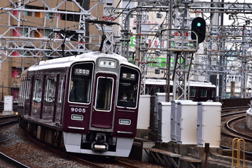 阪急電鉄 平井車庫 9000系 9005F