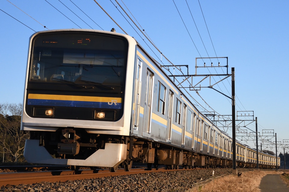 JR東209系マリC436編成<br class="br-sp" />(C436編成)(マリC436)の写真