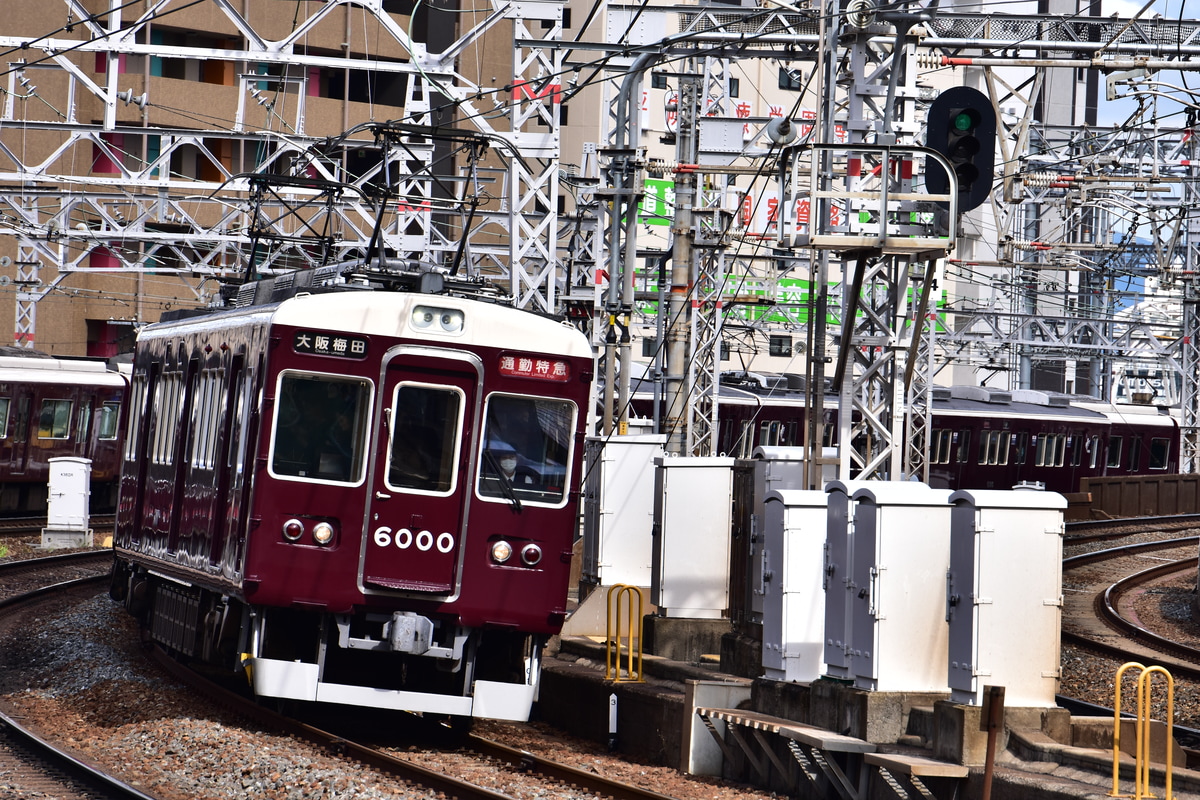 阪急電鉄 平井車庫 6000系 6000F