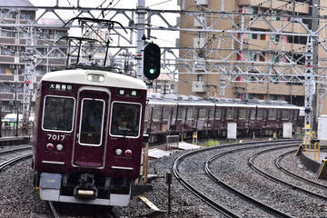 阪急電鉄 西宮車庫 7000系 7017F