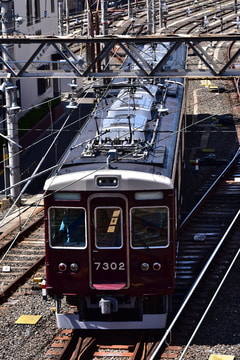 阪急電鉄 正雀車庫 7300系 7302F