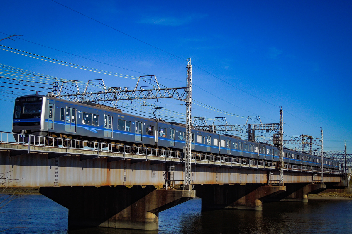 北総鉄道 印旛車両基地 7500形 7501F