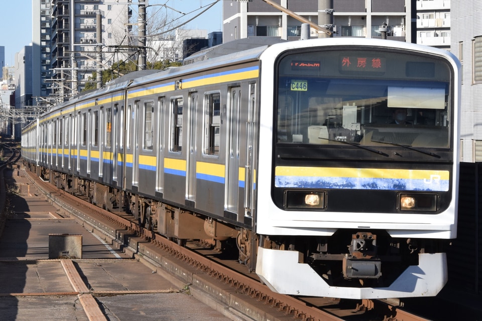 JR東209系マリC446編成<br class="br-sp" />(C446編成)(マリC446)の写真