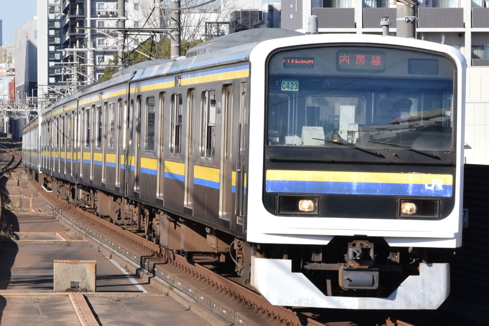 JR東209系マリC423編成<br class="br-sp" />(C423編成)(マリC423)の写真