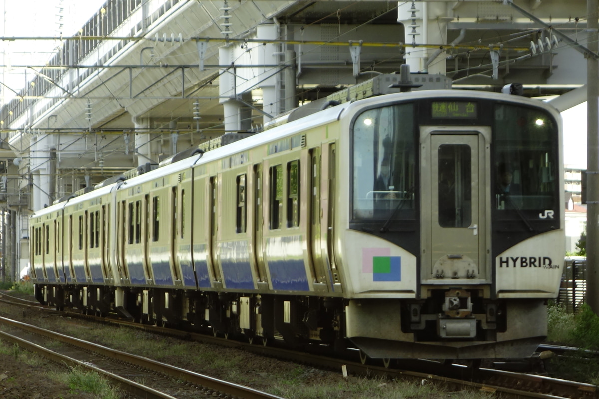 JR東日本 小牛田運輸区 HB-E210系 C-7+C-8