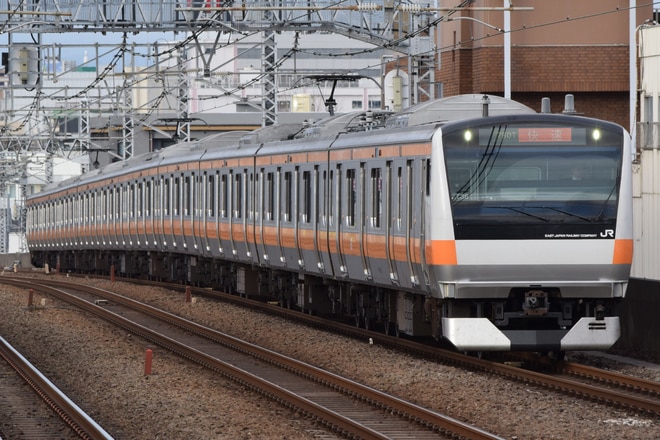 豊田車両センターE233系トタT36編成を高円寺駅で撮影した写真