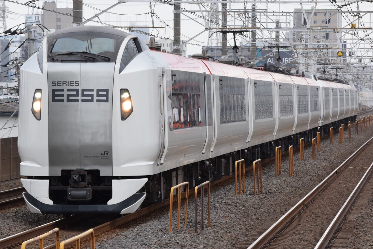 JR東日本 鎌倉車両センター本所 E259系 クラNe016編成