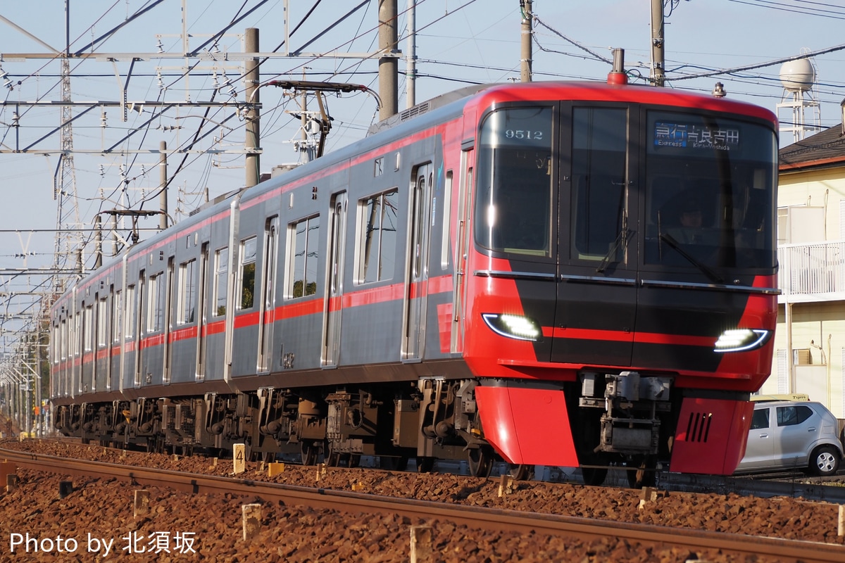 名古屋鉄道 新川検車場 9500系 9512F