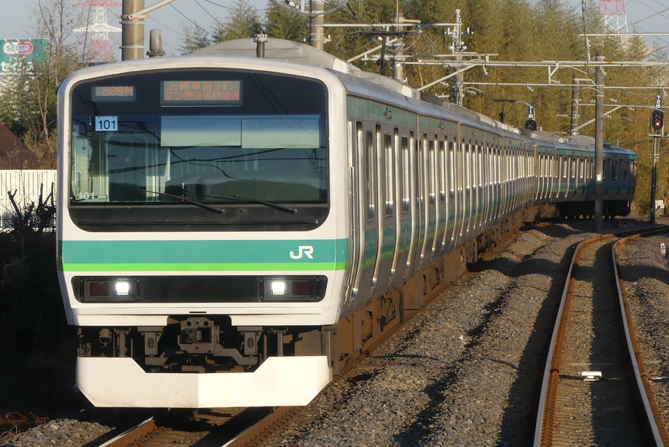 JR東E231系マト101編成の写真