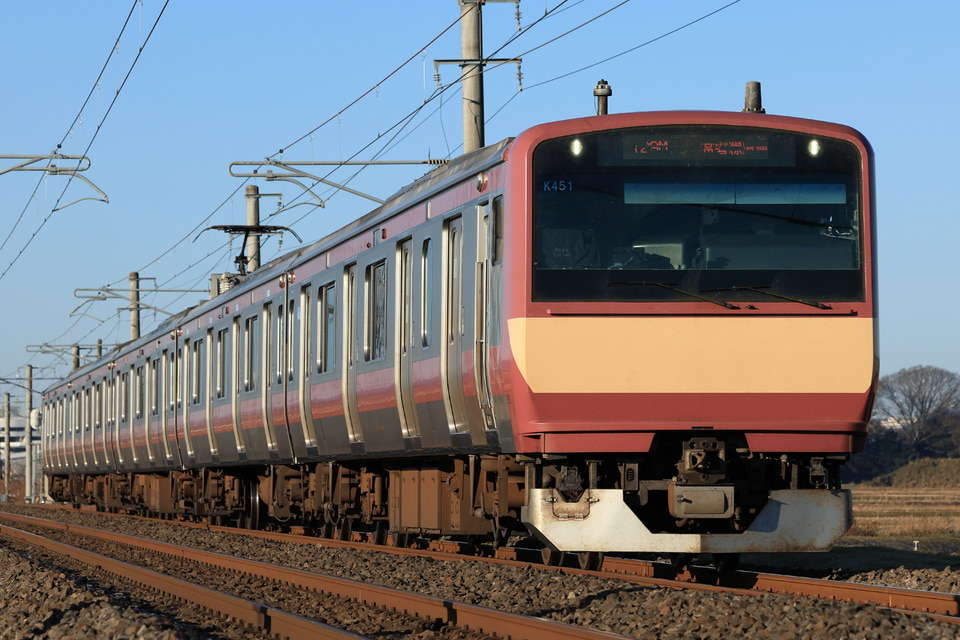 JR東E531系カツK451編成<br class="br-sp" />(カツK451)の写真