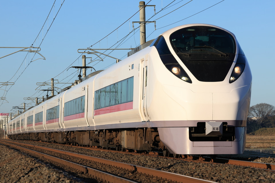 JR東E657系カツK8編成<br class="br-sp" />(カツK8)(K8編成)の写真