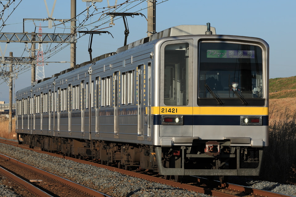 東武20400型21421F<br class="br-sp" />(21421編成)の写真