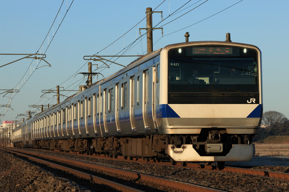 JR東E531系カツK421編成<br class="br-sp" />(カツK421)の写真