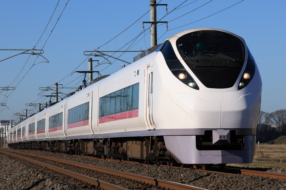 JR東E657系カツK6編成<br class="br-sp" />(カツK6)(K6編成)の写真