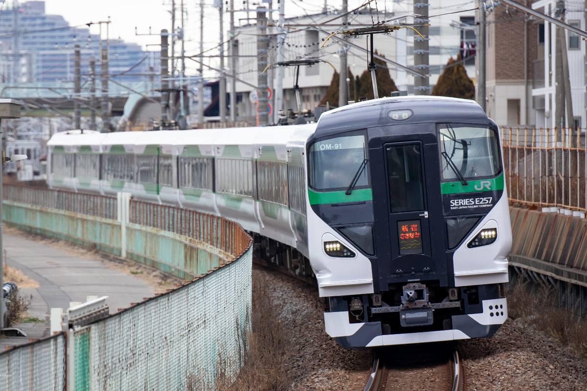 JR東日本 大宮総合車両センター東大宮センター E257系5000番台 