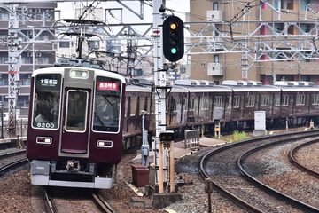 阪急電鉄 西宮車庫 8200系 8200F
