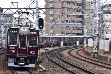 阪急電鉄 西宮車庫 8000系 8031F