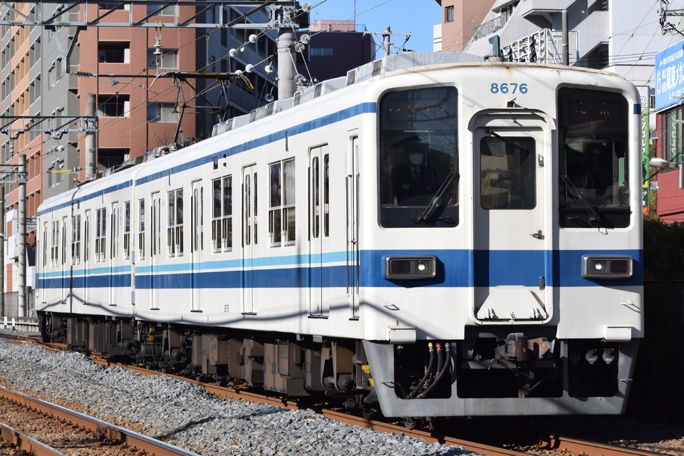 東武8000系8576F<br class="br-sp" />(8576編成)の写真