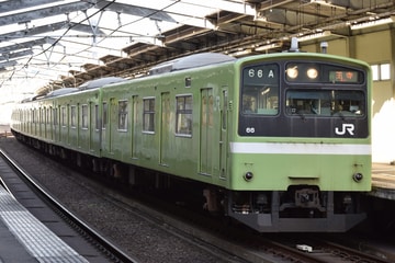 JR西日本 吹田総合車両所奈良支所 201系 ND602編成