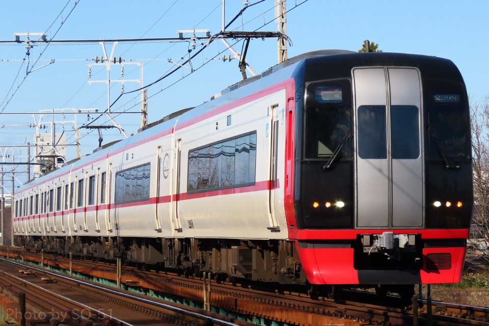名鉄2200系2208F<br class="br-sp" />(2208編成)の写真