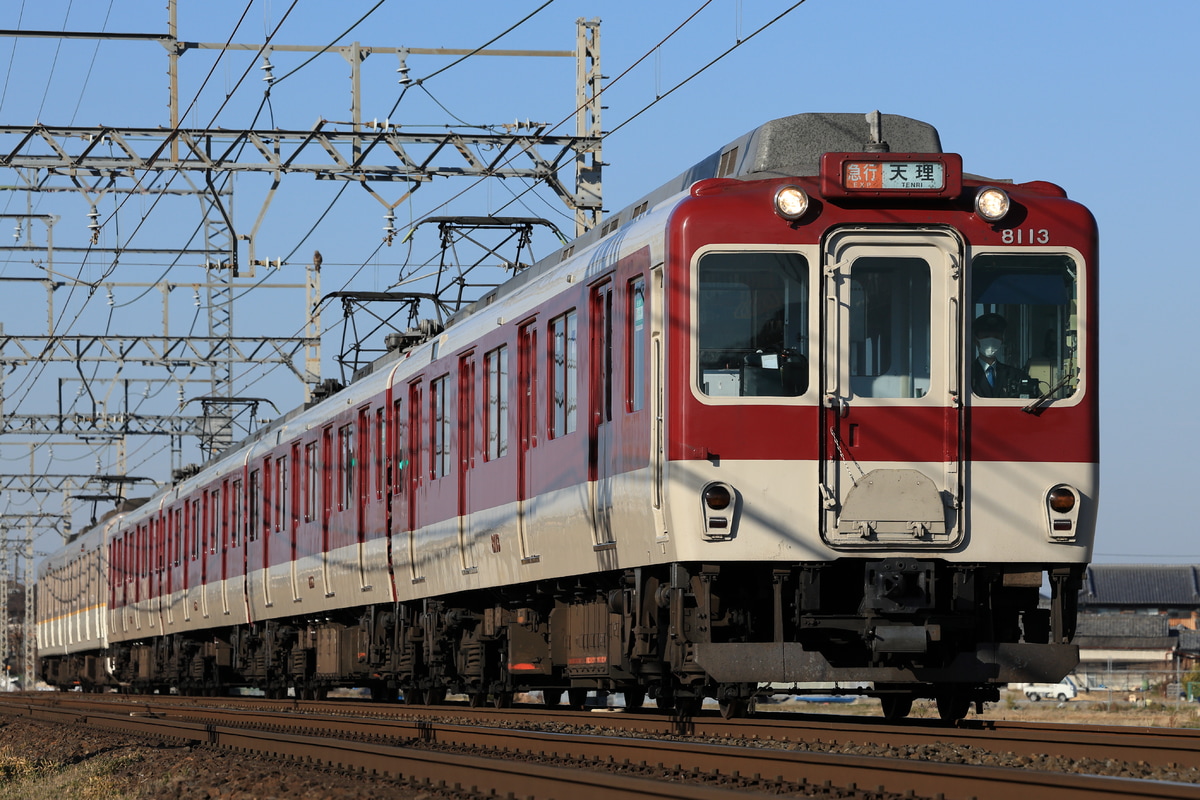近畿日本鉄道 東花園検車区 8600系 X63
