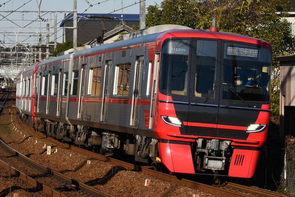 名鉄9100系9108F<br class="br-sp" />(9108編成)の写真