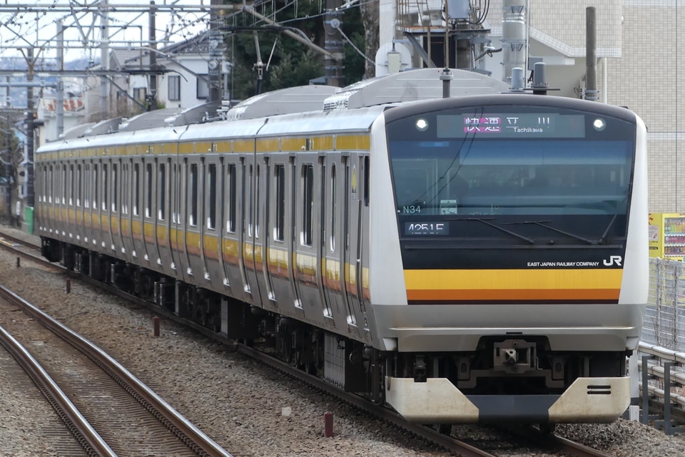 JR東E233系ナハN34編成<br class="br-sp" />(N34編成)(ナハN34)の写真