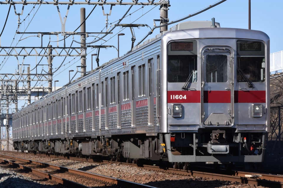 東武10000系11604F<br class="br-sp" />(11604編成)の写真