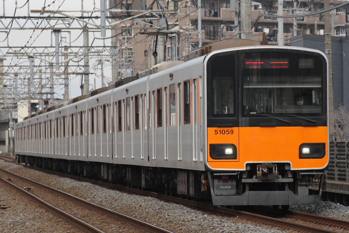 東武鉄道 南栗橋工場 50050型 51059F