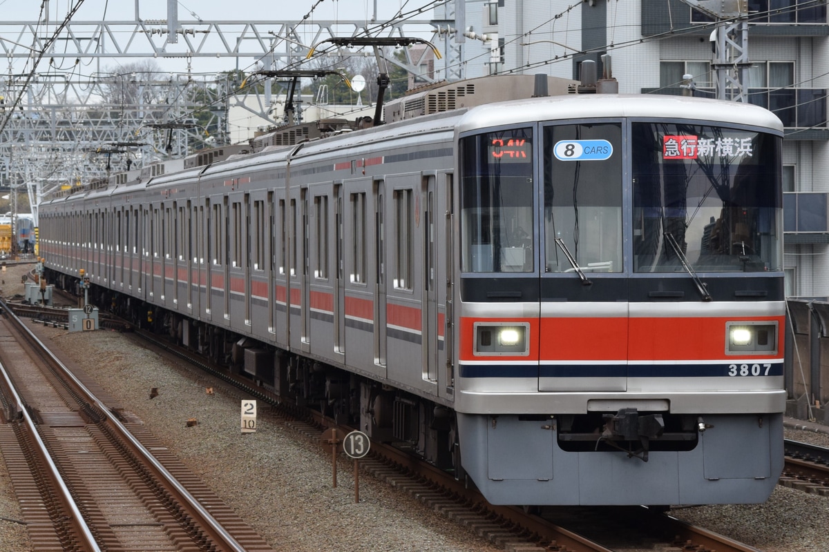 東急電鉄 目黒線 3000系 3107F