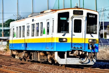 関東鉄道 水海道車両基地 キハ5010形 5012