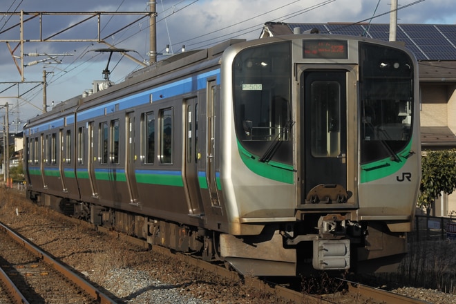 仙台車両センター本所E721系P504編成を名取駅で撮影した写真