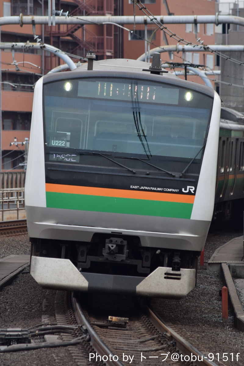 JR東日本 国府津車両センター E233系 U222