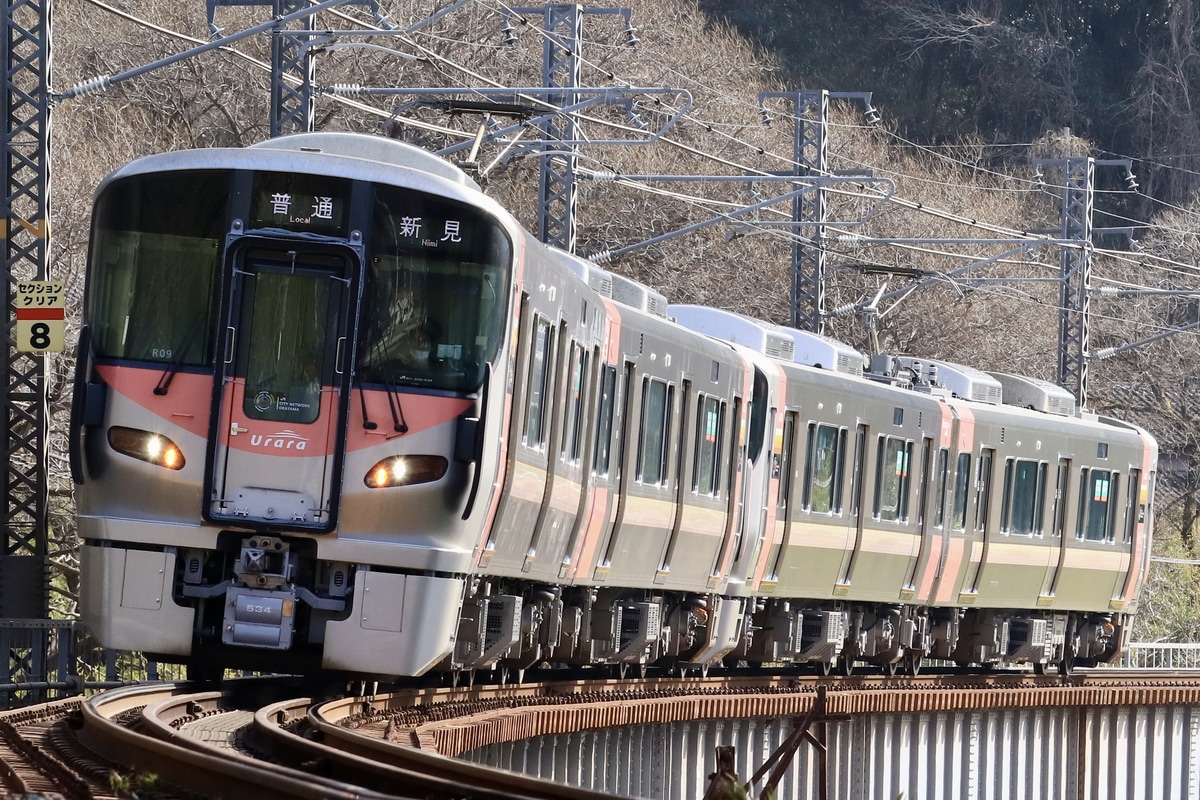 JR西日本 下関総合車両所岡山電車支所 227系 R-09編成