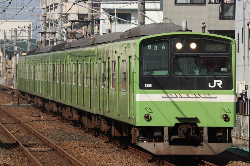 JR西201系ND612編成の写真