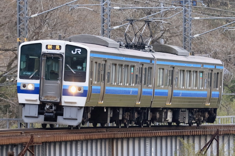 JR西213系C2編成<br class="br-sp" />(オカC2編成)(C-02編成)(オカC-02編成)の写真