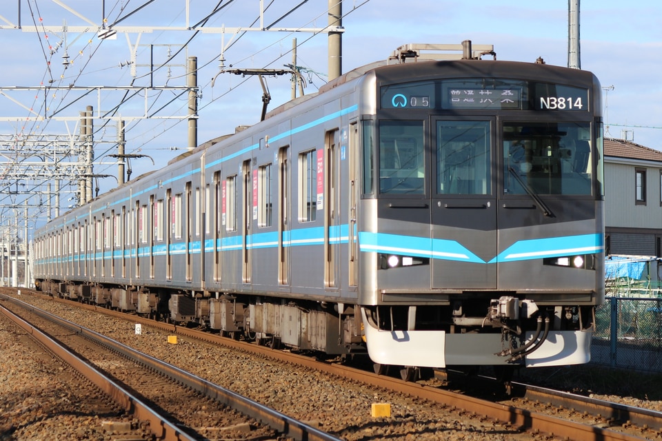 名市交N3000形N3114H<br class="br-sp" />(N3114F)の写真