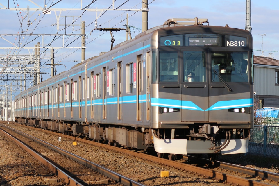 名市交N3000形N3110H<br class="br-sp" />(N3110F)の写真